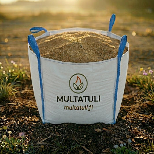 Leikkihiekka hiekkalaatikolle – 500 kg tai 1000 kg suursäkissä | Multatuli